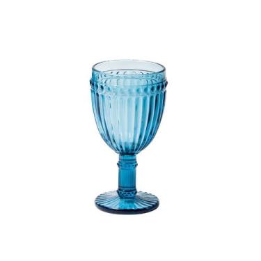 Imagem de Conjunto 6 Taças Para Vinho Sodo-Calcico Azul Lyor