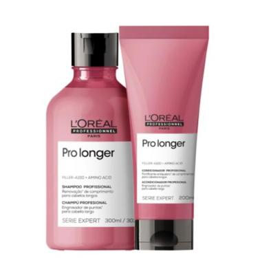 Imagem de Kit L'oréal Professionnel Serie Expert Pro Longer Shampoo 300mls + Con