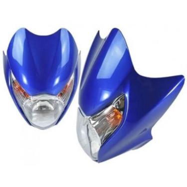 Imagem de Farol Azul Par Retrovisor Cg Titan 150 Mix Ano 2009 2010