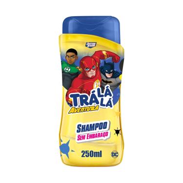 Imagem de Shampoo Infantil Trá Lá Lá Aventura Justice League Sem Embaraço 250ml 250ml