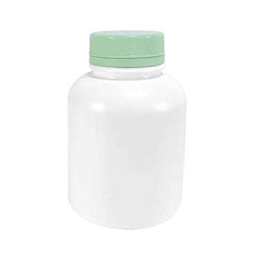 Imagem de Pote Plástico Para Cápsulas 240ml C/Tampa Lacre (20 Peças) (Verde Agua)