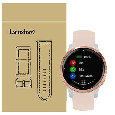 Imagem de Pulseiras Garmin Vivoactive 4S, pulseira de silicone Blueshaw Sport para Garmin Vivvoactive 4S 40mm Smartwatch