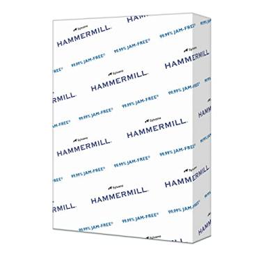 Imagem de Hammermill Papel A4, papel de cópia de 9 kg (210 mm x 297 mm) - 1 resma (500 folhas) - 92 brilhante, feito nos EUA, 105500R, branco