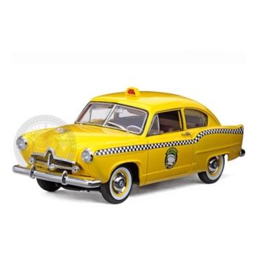 Imagem de Miniatura Kaiser Henry J 1951 Taxi Amarelo Sun Star 1/18