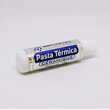 Imagem de Pasta térmica Céramique bisnaga de 15g. Marca IMPLASTEC.