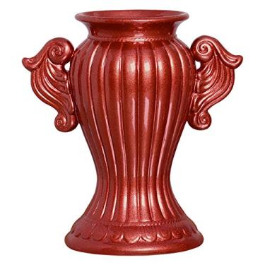 Imagem de Vaso Romano Gr Duas Alças Ceramicas Pegorin Vermelho