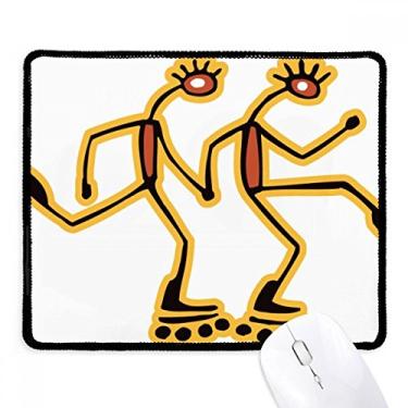 Imagem de Tapete de borracha para jogos com estampa de patinação do Egito