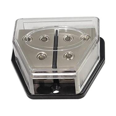 Imagem de ＫＬＫＣＭＳ de distribuição Fiação razoável Distribuição de amplificador estéreo de conexão 2 em 4 saídas Distribuidor para carro, barco, RV, ônibus,