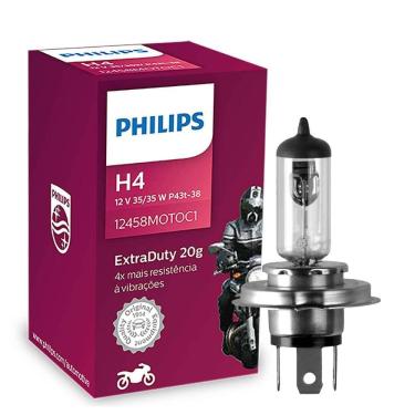 Imagem de Lâmpada Philips Moto Extraduty 35w 12v P43t-38 H4 Farol