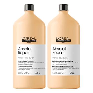 Imagem de Kit Loréal Absolut Repair Shampoo E Condicionador 1500ml
