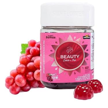 Imagem de Gummy Hair Beauty Cabelo e Pele 60 gomas Biotina, Silício, Selênio, Cromo Sunflower
