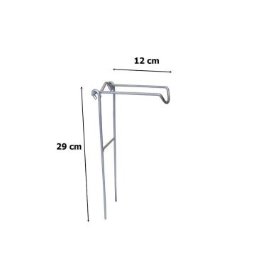 Imagem de Suportes Para Uma Vara De Pesca Dobrável Para Chão De 30 Cm