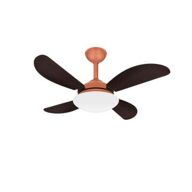 Imagem de Ventilador Teto Turbo Econômico Fly Cobre 4 Pás Ventax 110V
