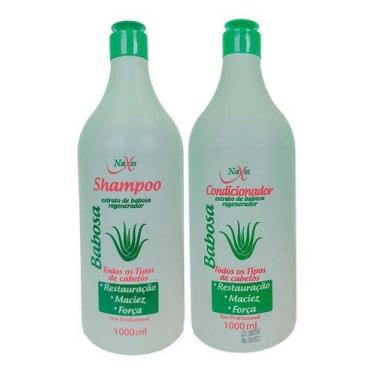 Imagem de Kit De Tratamento Capilar Babosa (Shampoo E Condicionador Babosa 1 Lit