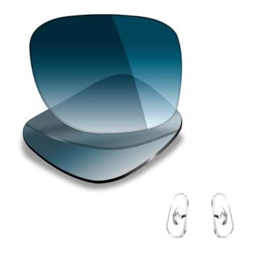 Imagem de Mryok Lentes de reposição UV400 e peças de nariz para Ray-Ban RB3483 60 mm - tonalidade gradiente azul