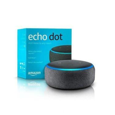 Imagem de Echo Dot 3 Geração Smart Speaker Com Assistente Preto - Amazon