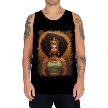 Imagem de Camiseta Regata Rainha Africana Queen Afric 10 - Kasubeck Store
