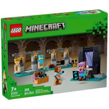 Imagem de Blocos De Montar Lego Minecraft O Arsenal 21252