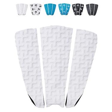 Imagem de Ho Stevie! Almofada de tração premium para prancha de surf – o pé não escorrega – 3 peças, tamanho completo, aderência máxima, adesivo 3M mais forte