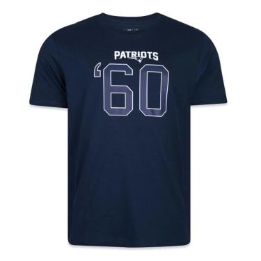 Imagem de Camiseta New Era New England Patriots Core Azul Marinho-Masculino