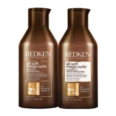 Imagem de Kit Redken All Soft Mega Curls (2 Produtos) Shampoo E Condicionador