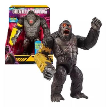 Imagem de Godzilla Vs Kong Gigante Kong 35 cm Articulado Com Som e Luz – Mega Soco - Sunny