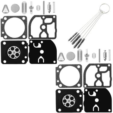 Imagem de Kit de reparo de vedação de diafragma de carburador QAZAKY 2 peças para Stihl BR106 BT106 FS106 FS108 FS120 FS200 FS300 FS350 FS400 FS450 Zama RB-40 RB-85 C1Q-S33 C1Q-S34 C1Q-S35 C1Q-S36 C1Q-S51 C1Q-S