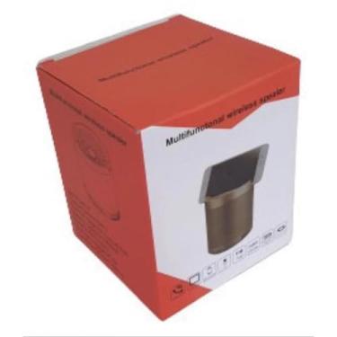 Imagem de Caixa de Som Multifuncional Sem Fio Wireless speaker- Qualidade e Versatilidade Cor Preto.