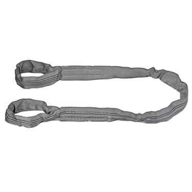 Imagem de Eslinga de Elevação Redonda Dupla 4t, Eslinga Redonda de Guindaste, Fivela Redonda Flexível, Alças de Laço Pes, Suprimentos de Guindaste, Largura 85mm (#4)