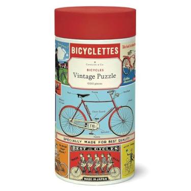 Imagem de Cavallini 1000 Piece Puzzle, Vintage Bicycles (PZL/BIC)