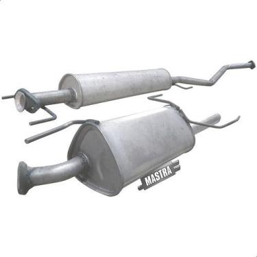 Imagem de Kit Escapamento Intermediário + Traseiro Vectra 2.0 G2 97 98 - ScapJá