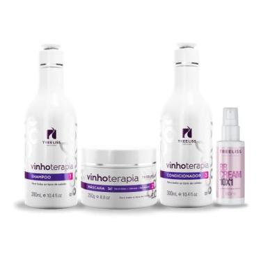 Imagem de Kit vinhoterapia hidratação hair care  treeliss - Treeliss Profissiona
