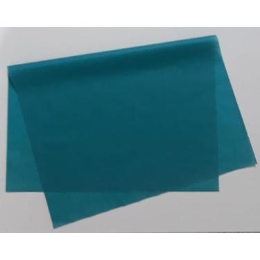 Imagem de Papel de seda 50x70 verde tiffany escuro ac61 - pacote com 100 folhas 