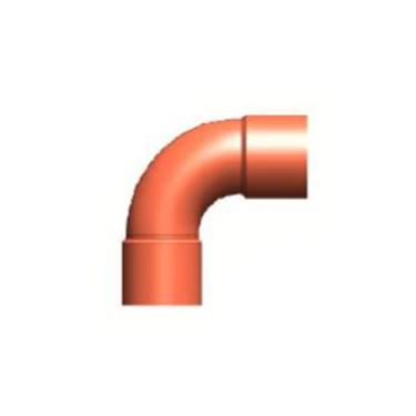Imagem de Curva de Cobre 3/8 90 1/16 mm Art Bend