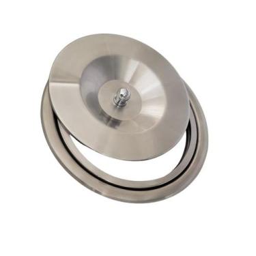 Imagem de Lixeira de embutir de Pia em Aço inox 3,2 litros c/Balde Plástico inje