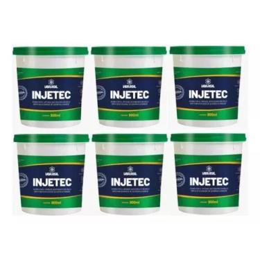 Imagem de Kit Com 6 Injetec Impermeabilizante Elimina Umidade - vbrasil