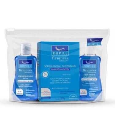 Imagem de Kit Facial Nupill Nano Hyaluronic Antissinais 3 Itens