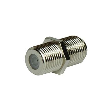 Imagem de Legrand – Acoplador tipo F On-Q AC3006-50, conector coaxial RG6, adaptador de extensão de cabo coaxial tipo F – pacote com 50, níquel