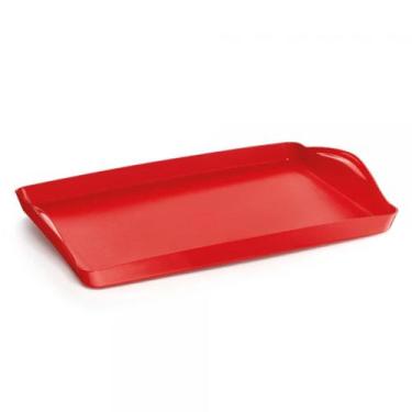 Imagem de Bandeja Decorativa Prática Cozinha Retangular Resistente Sofisticada M