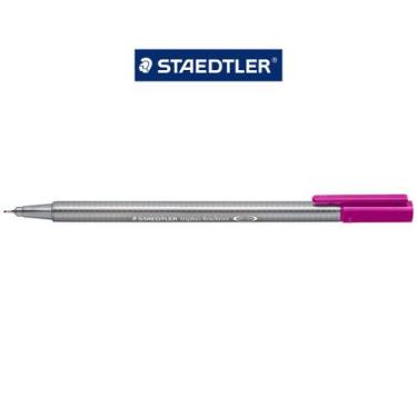 Imagem de Caneta Fineliner Triplus STAEDTLER 0.3mm Ponta Fina, Vermelho Violeta-