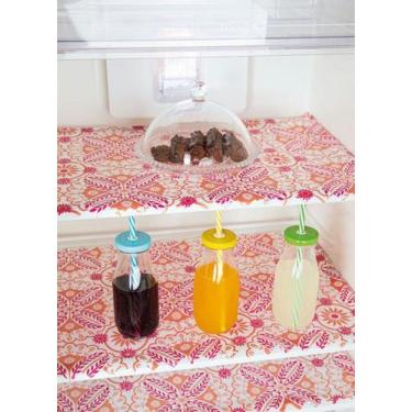 Imagem de Toalhas para Geladeira 3 Peças Argelia Laranja - JW SHOP