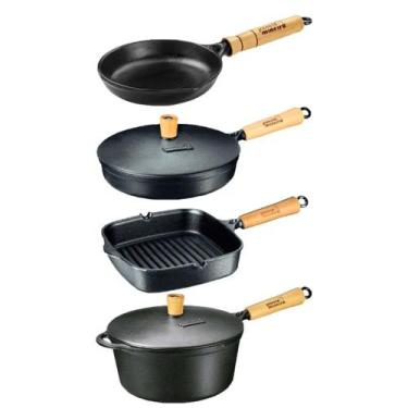 Imagem de Jogo Caçarola 1,7 L Frigideiras Alta, Cook Grill E Fast Egg - Panela M