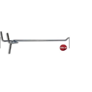 Imagem de Ganchos Para Placa Eucatex 20 cm Zincado - 10 UNIDADES - ATIVA