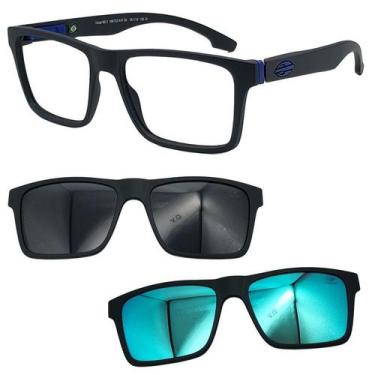 Imagem de Oculos Mormaii Swap NG 2 6153 A41 com 2 Clipons - Escolha, Cinza, Azul