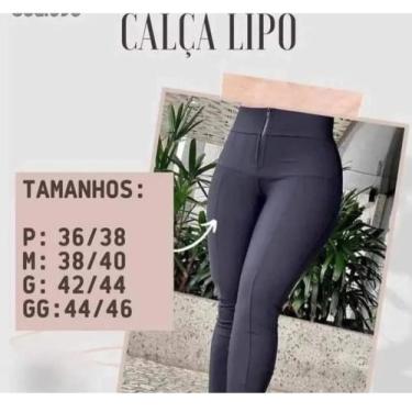 Imagem de calça leging estilo montaria lipo comprime barriga -  bea fashion, G, 