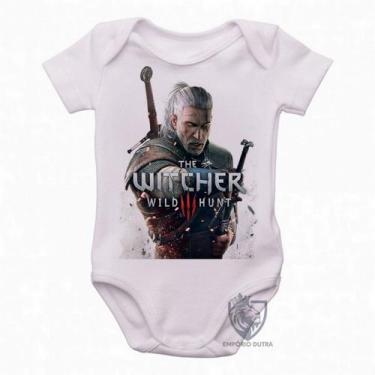 Imagem de body nenê criança roupa bebê The Witcher - Empório Dutra, G   ( 4-8 Me