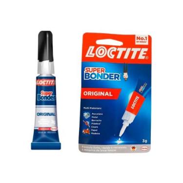 Imagem de Cola Instantânea Super Bonder Loctite 3g Henkel Original