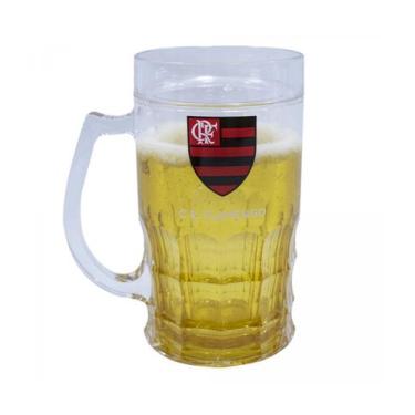 Imagem de Caneca Cerveja 400ml Flamengo - mileno