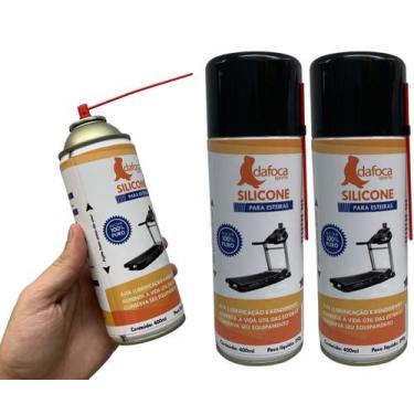 Imagem de Kit 2 Silicones Lubrificante Esteira Bicicleta Elétrica e Uso Geral Sp