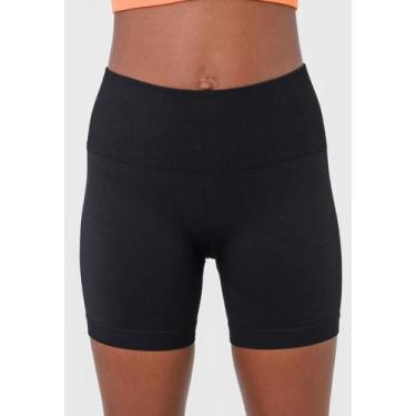 Imagem de Short Lupo AF LSport Sem Costura Feminino, Ls preto, P